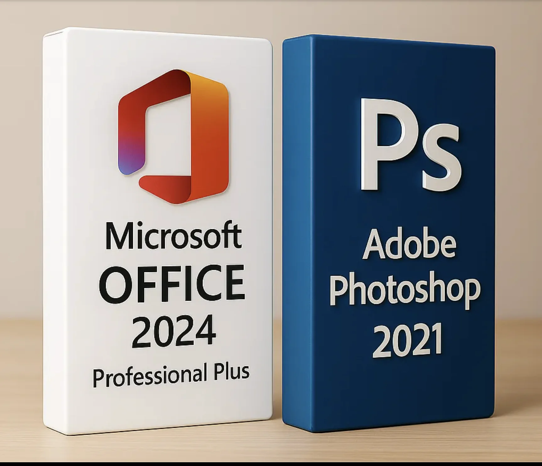 Levně Photoshop 2021 + Office 2024 Pro Plus | Windows