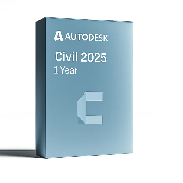 civil2025 Autodesk Civil 2025 - 1 year
