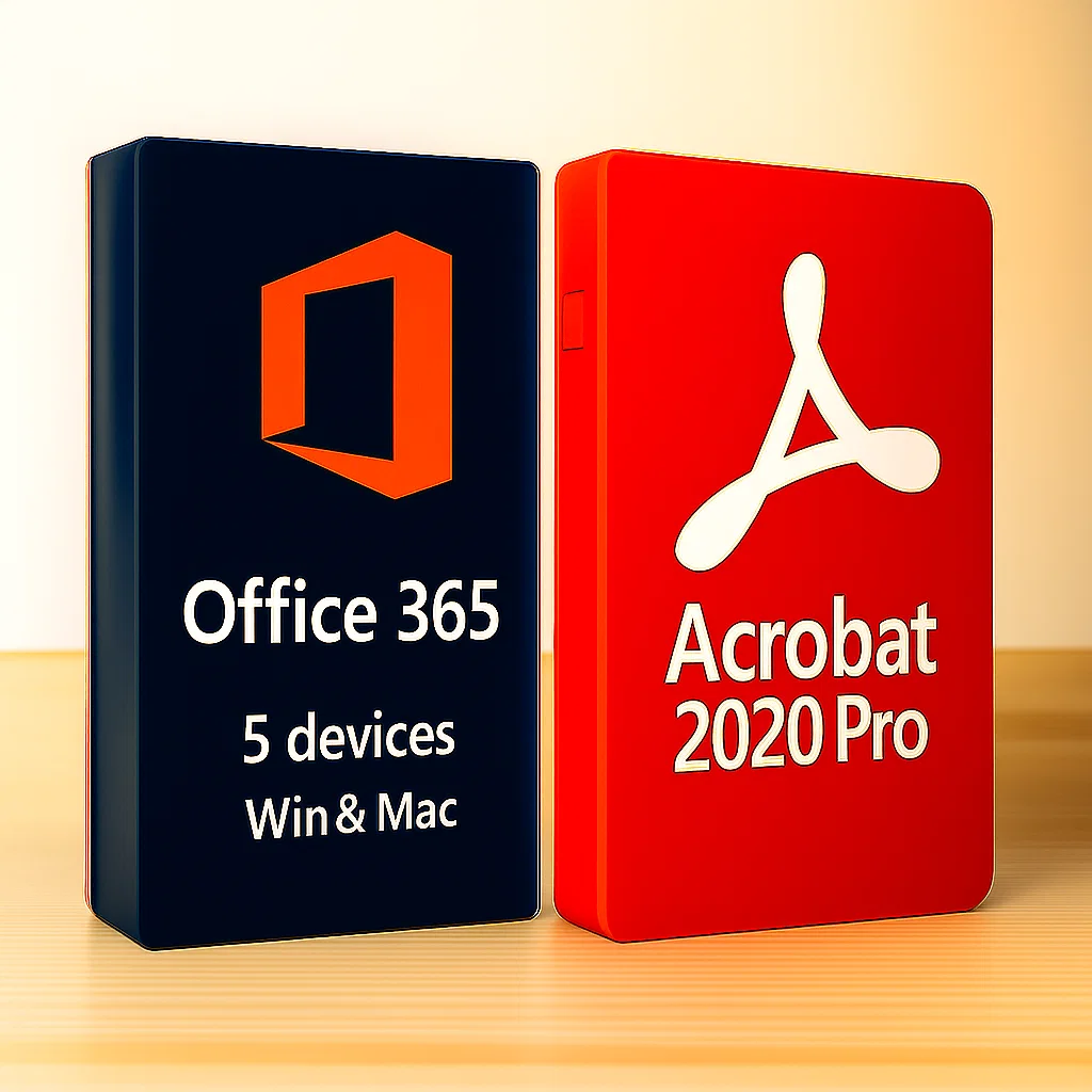 Levně Office 365 + Acrobat Pro 2020