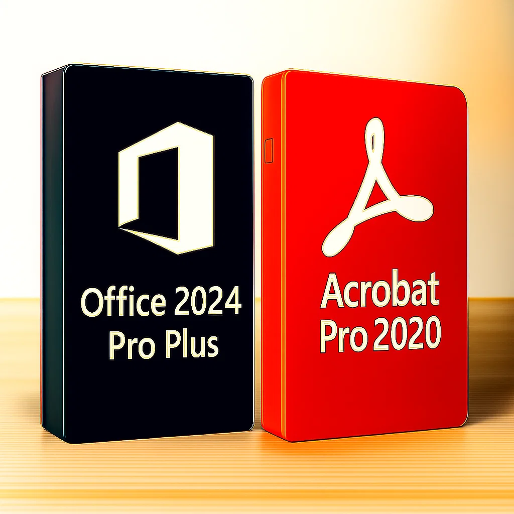Levně Acrobat 2020 Pro + Office 2024 Pro Plus | Windows