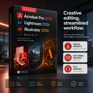 Acrobat Pro 2025 + Lightroom 2026 + Illustator 2026 - Windows compatibility