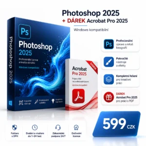 Photoshop 2025 - Windows compatibility + GIFT acrobat pro 2025!